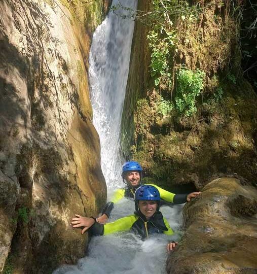 una gola del fiume Lao