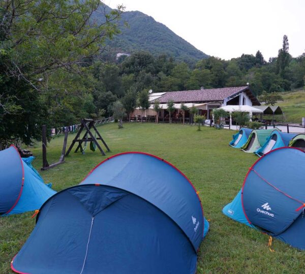 tende per il pernottamento