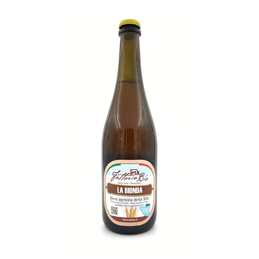 Birra artigianale "La Bionda" da 75 cl