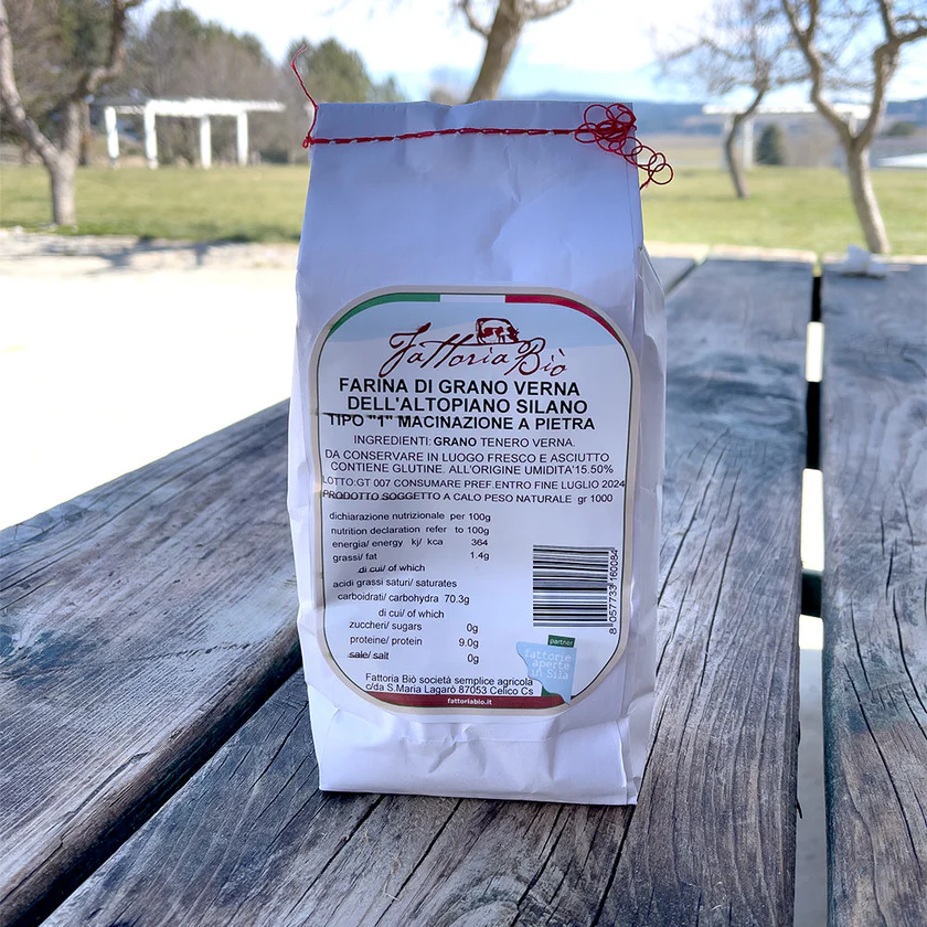 Farina di grano Verna dell'Altopiano Silano "Tipo 1"