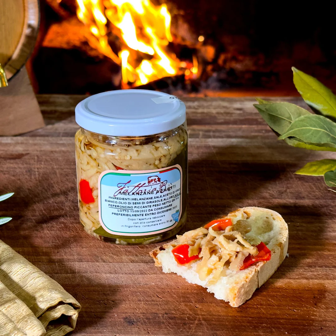 Melanzane a filetti sott'olio - 290 g