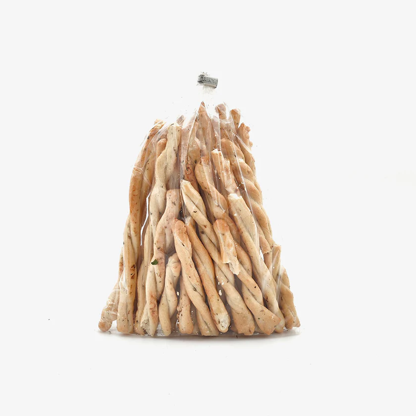 Confezione di Treccine al vino bianco, taralli tipici calabresi